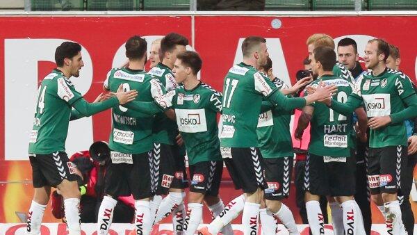 Nur das Heimteam hatte in Ried Grund zum Jubeln
