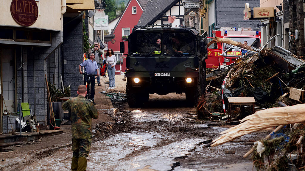 Hochwasser-Chaos in Teilen Deutschlands