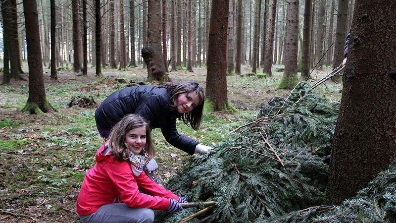 Eiersuchen im Laschenskywald