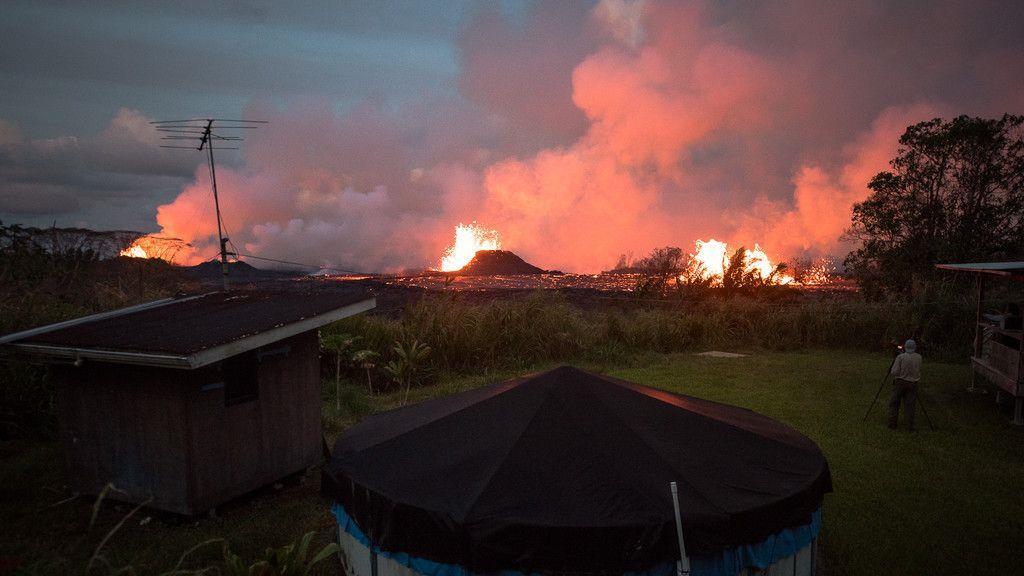 Kilauea spuckt weiter