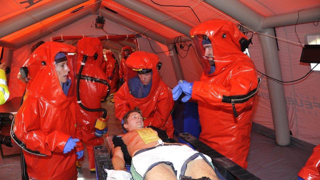 Pics der Katastrophenschutzübung