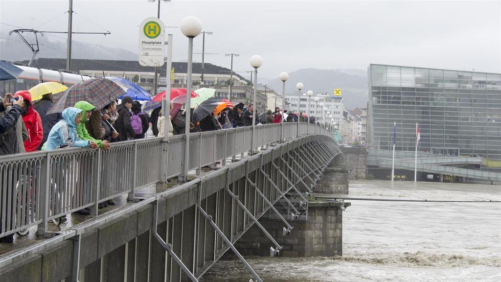 Hochwasser in Linz