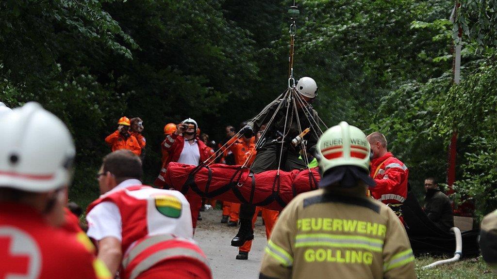 Felssturz am Pass Lueg