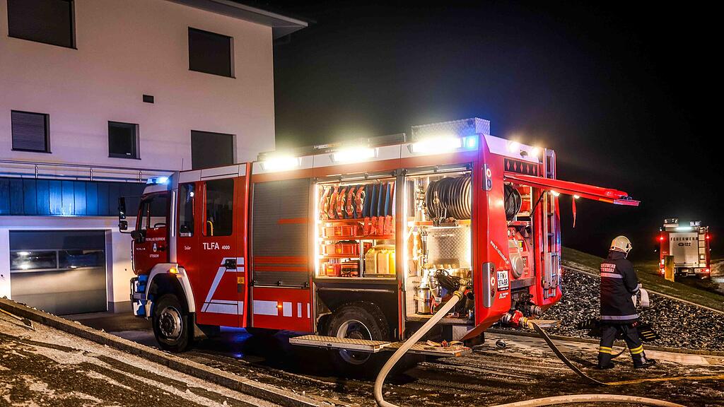 Großbrand in Burgkirchen