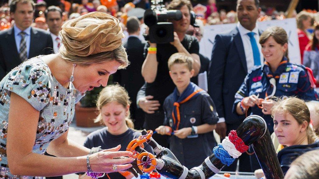 Niederlande feierten ersten Königstag ihrer Geschichte