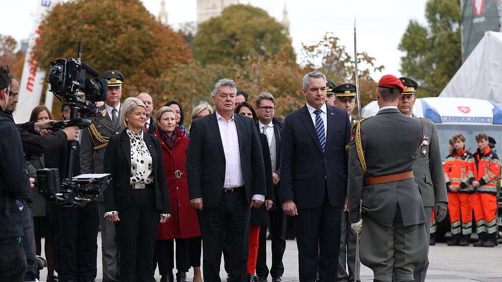 Kranzniederlegung Nationalfeiertag