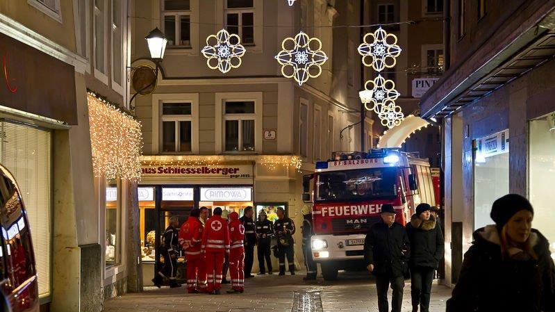 Brand in Lederergasse