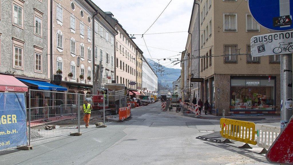 Bauarbeiten Griesgasse