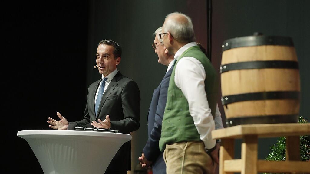 Kern kurz vor seiner Bieranstich-Premiere in Salzburg.