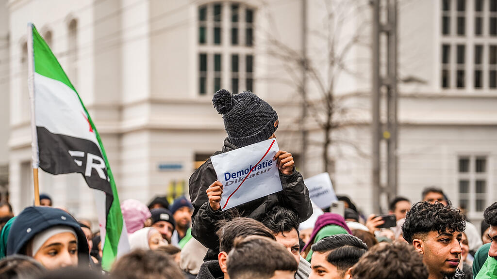 Demo Syrien Stadt Salzburg