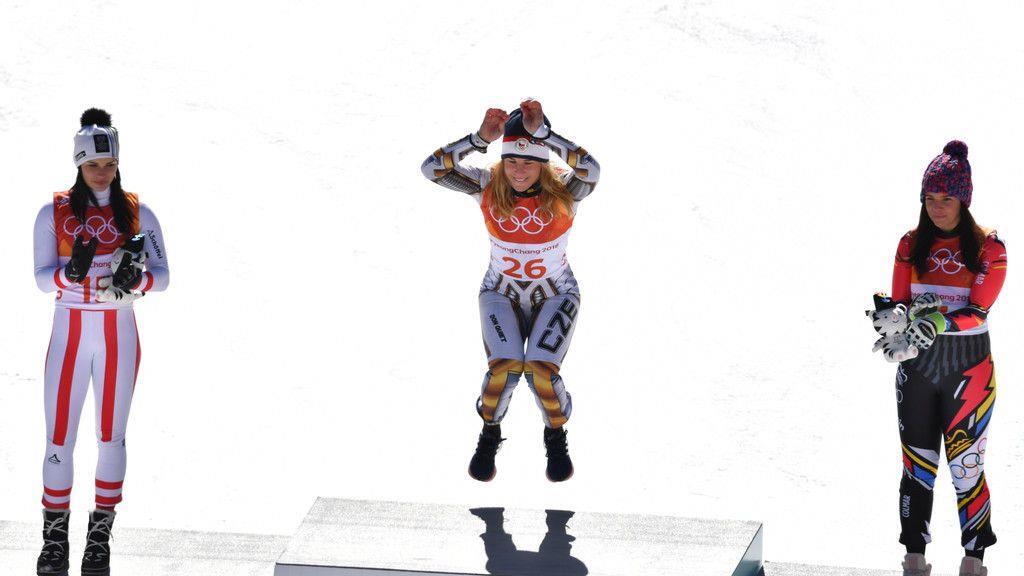 Olympia: Anna Veith holt Super-G-Silber