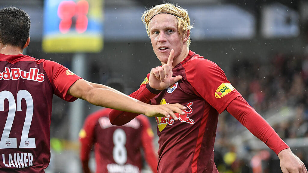 Xaver Schlager bei Red Bull Salzburg