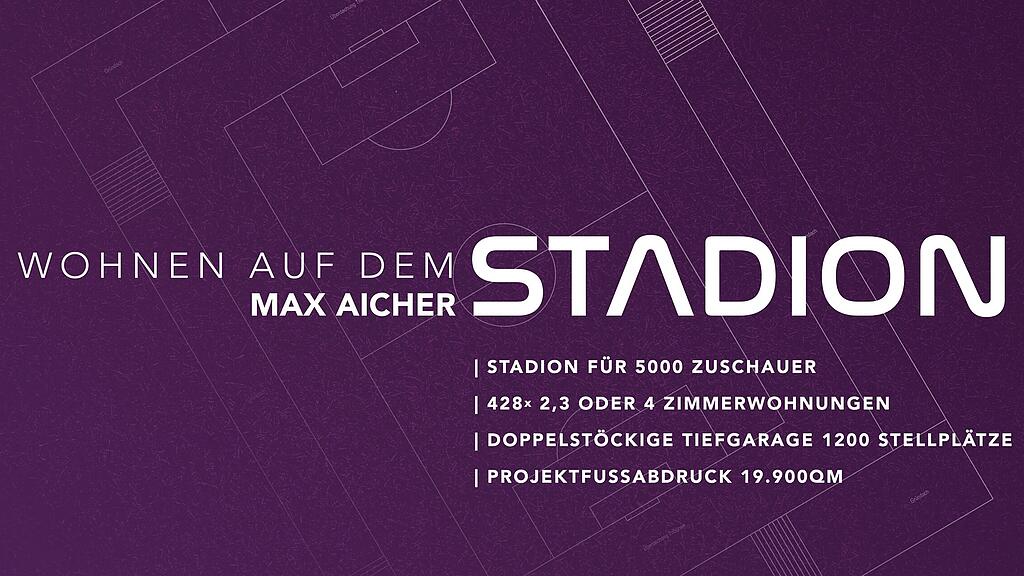 Max Aicher, Austria Salzburg, Stadion