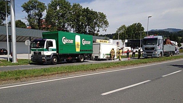 Bilder vom Einsatz in Hallein