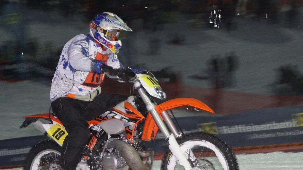 Snow Speedhill Race in Ried
