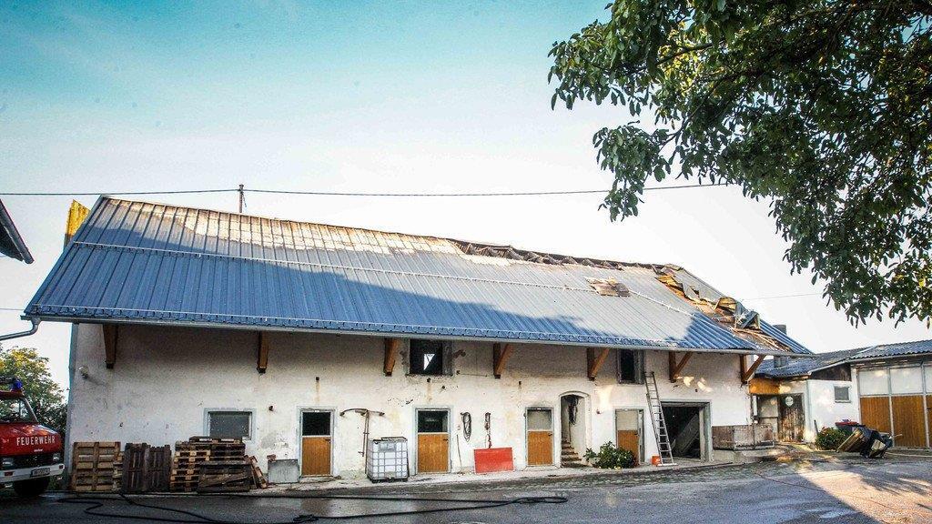 Großbrand: Tag danach
