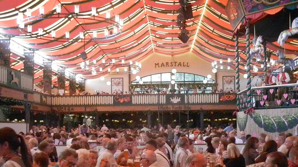 Wiesn 2014: Die Polizei zieht eine positive Zwischenbilanz.