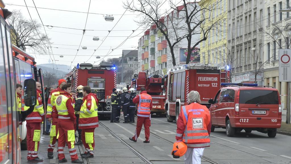 Gasexplosion in Wien fordert zahlreiche Verletzte