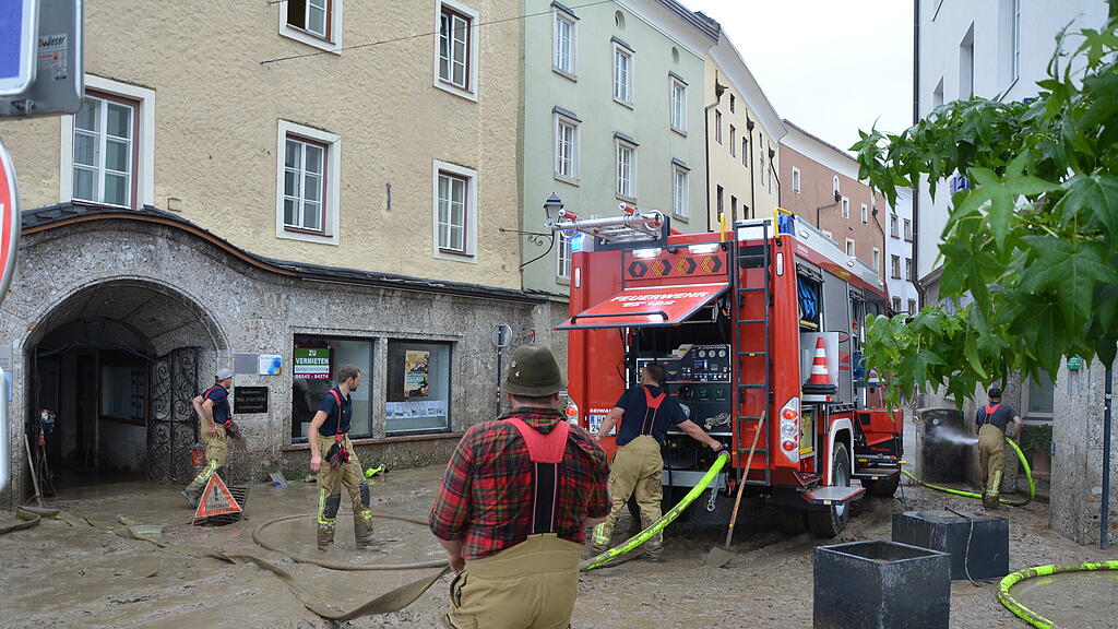 Aufräumen in Hallein