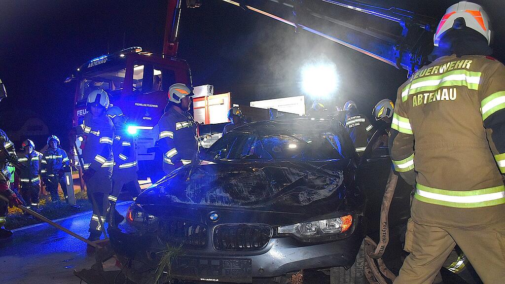 Auto-Überschlag Abtenau
