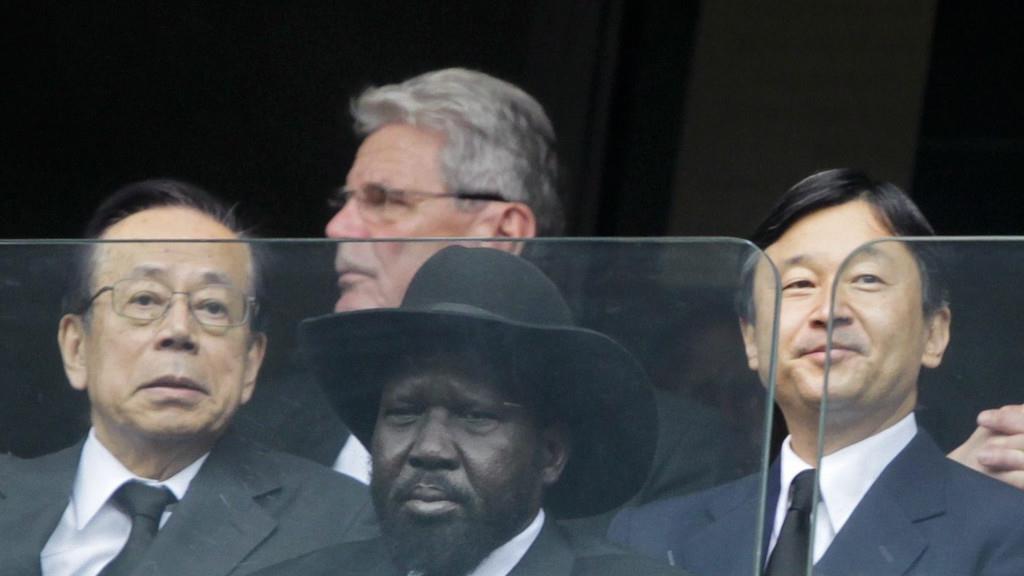 Trauerfeier für Mandela
