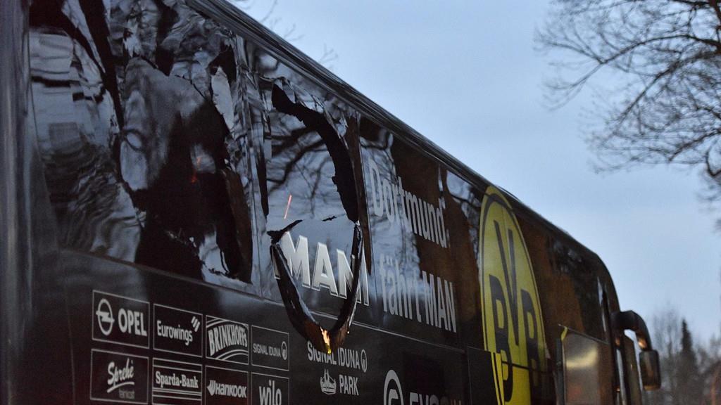 Explosionen am Mannschaftsbus von Borussia Dortmund