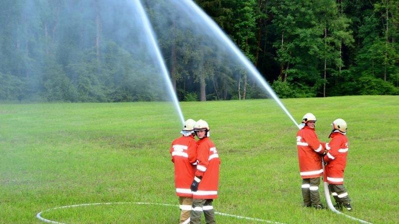 Feuerwehrübung in Grödig
