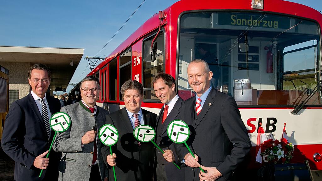Die Lokalbahn fährt nun bis Ostermiething im Bezirk Braunau.