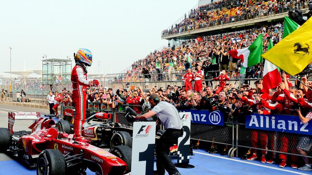 Formel1: Alonso gewinnt Grand Prix von China in Shanghai