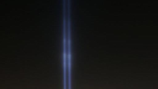 Spektakuläre Lichtinstallation in NYC