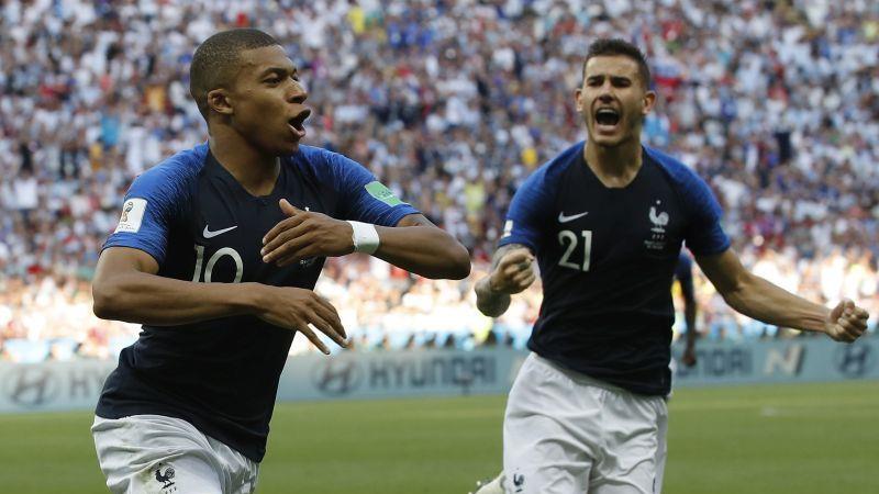 Fußball-WM: Frankreich - Argentinien 4:3