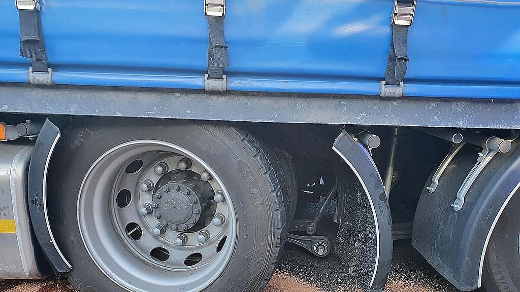 Aus dem Tank trat Treibstoff aus