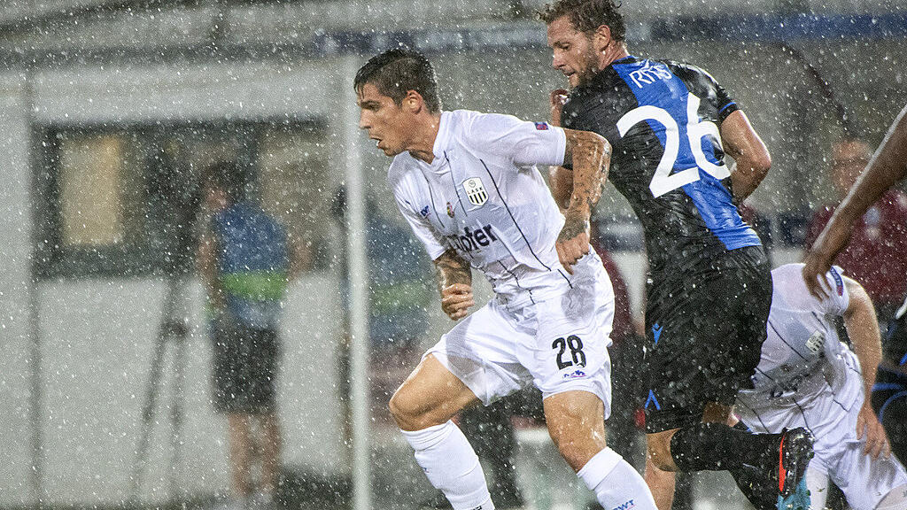 Der LASK hatte gegen Brügge Pech