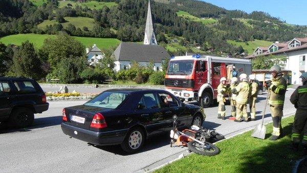 Zwei Unfälle in Bramberg