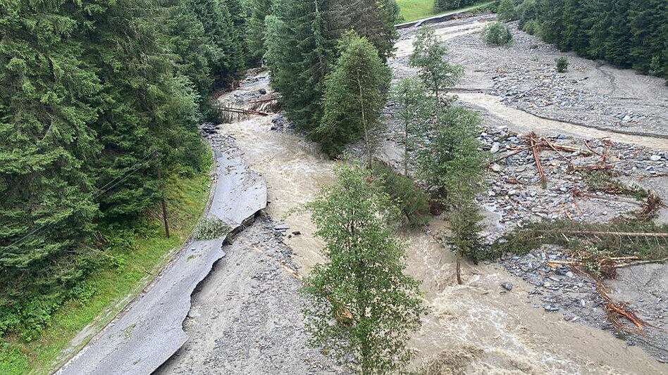 Überschwemmung_Rauriser Tal