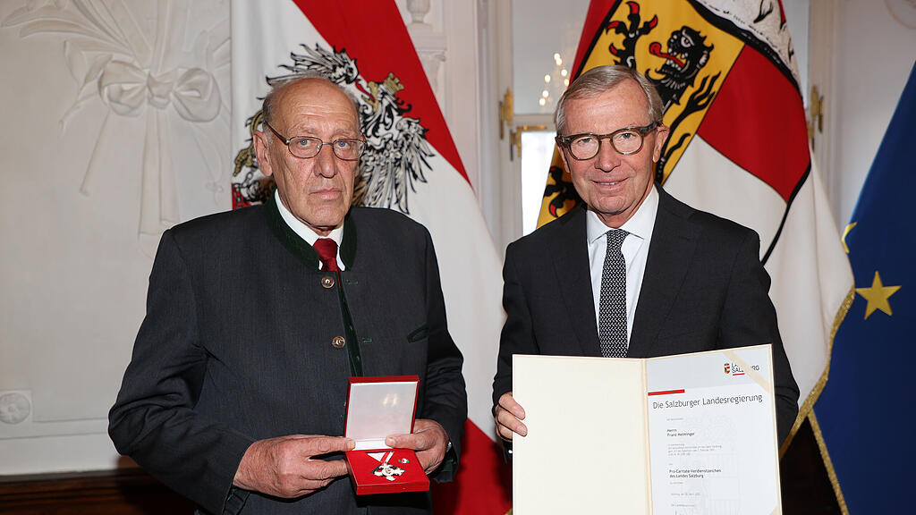Ehrungen vom Land Salzburg
