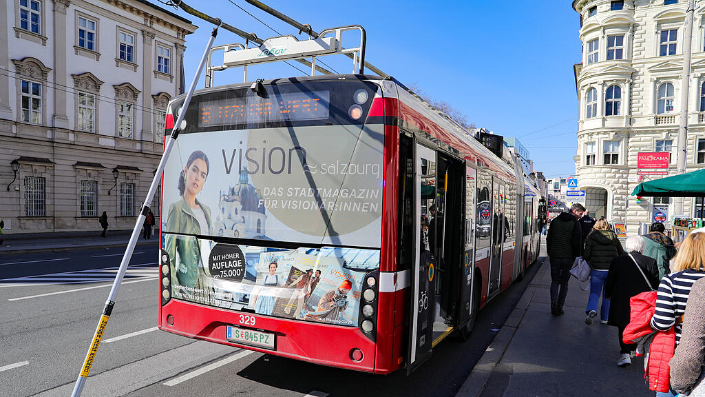 Obus-Unfall am Mirabellplatz