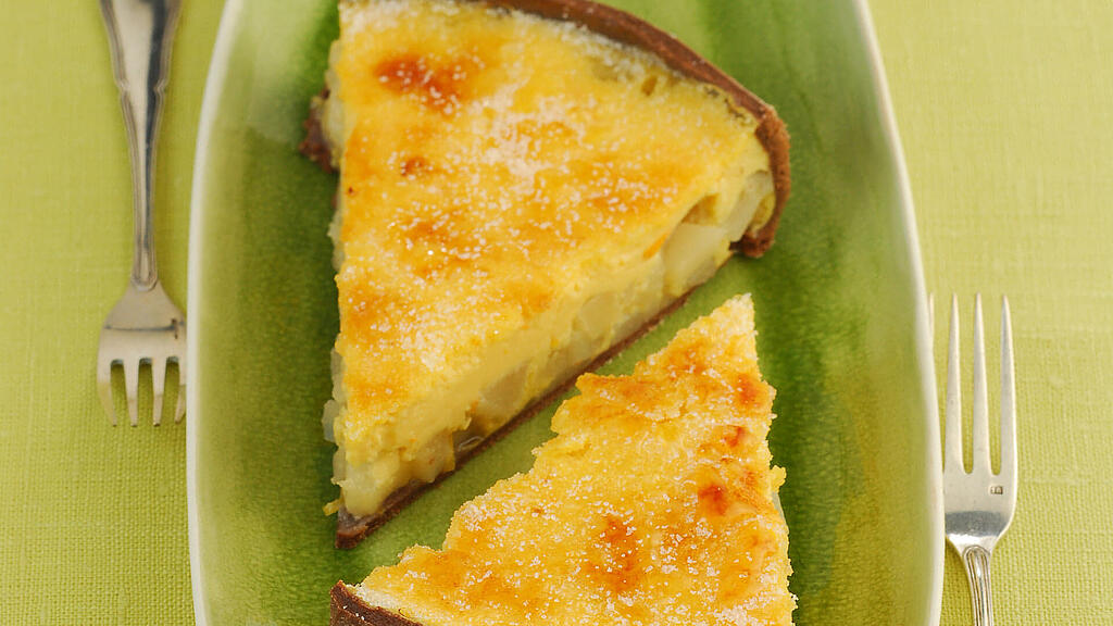 Birnen-Sauerrahm-Kuchen