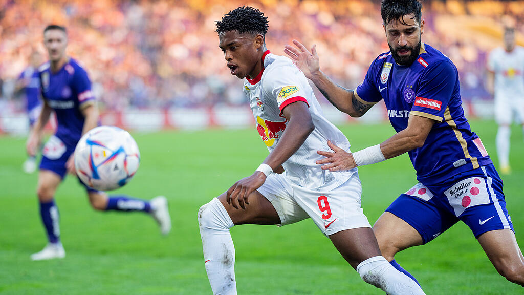 Bundesliga: Austria Wien gegen Red Bull Salzburg