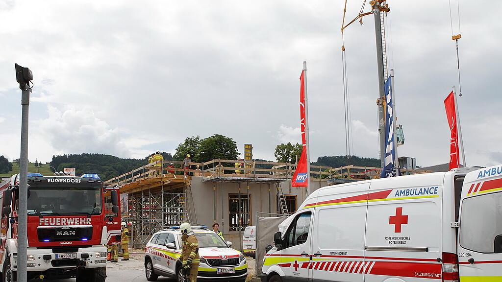 Arbeitsunfall in Eugendorf