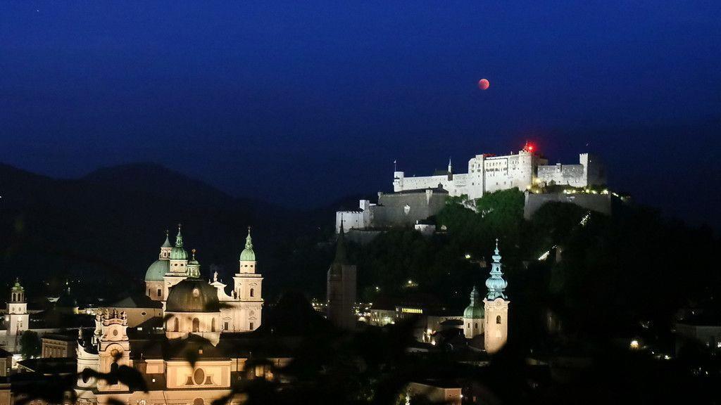 Bilder der Mondfinsternis