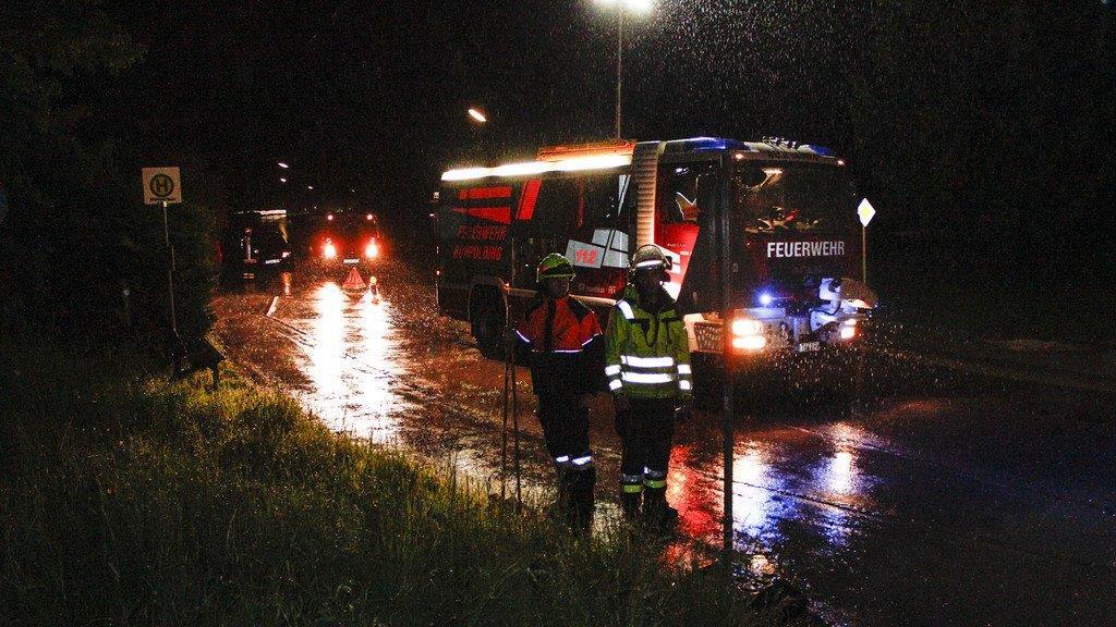 Hochwasser: Ruhpolding abgeschnitten