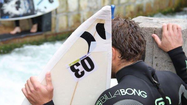 Surfen am Almkanal
