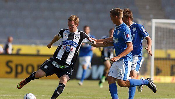 Sturm verlor das Spiel gegen Aufsteiger Grödig