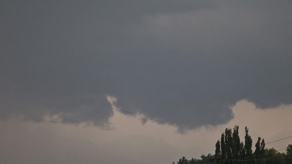 Sturm fegt über die Stadt Salzburg