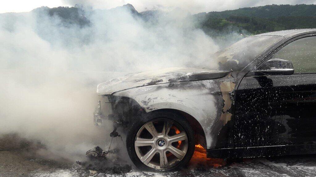 Brand, A1, Pfarrwerfen