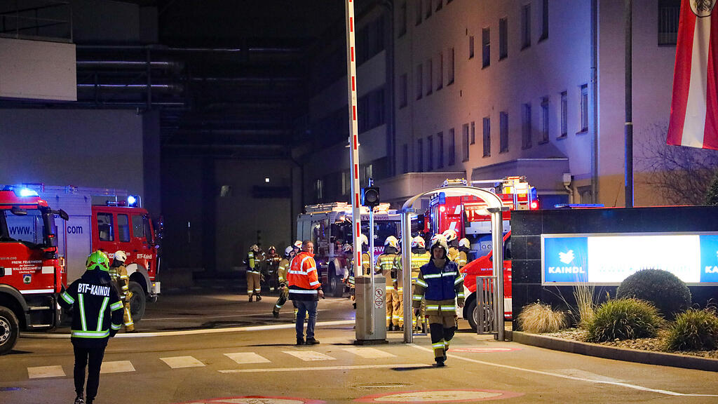 Brand bei Kaindl in Wals II