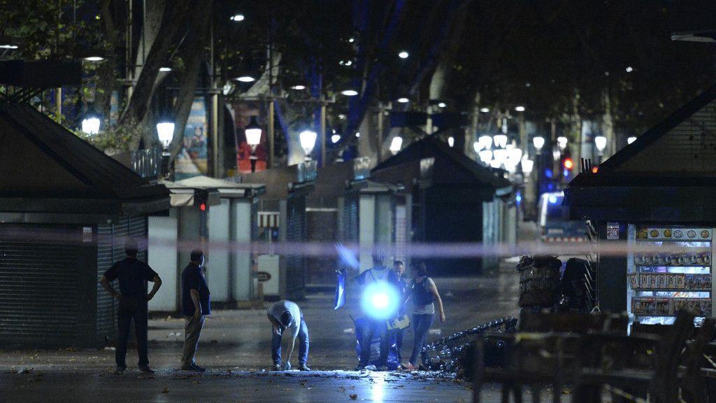 Terror in Barcelona: Bilder aus der Nacht