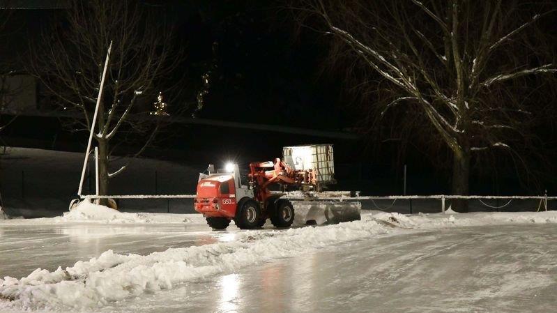Größter Eislaufplatz in Seekirchen