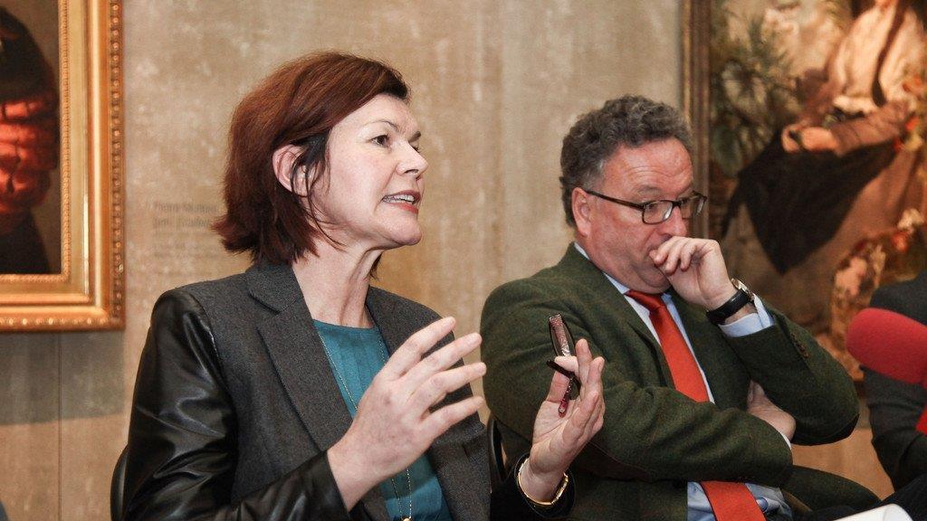 Pressekonferenz in der Residenzgalerie